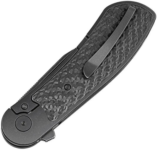 Bestech Vestige Framelock M Cut Ti Knife With Premium Carbon Fiber Inlay For EDC Enthusiasts by Bestech Knives