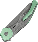 Bestech Excentric Framelock Ti Knife with M390 Blade Stonewashed Titanium Handle for EDC Enthusiasts by Bestech Knives