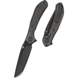 Bestech Constellation Framelock MCut Tanto EDC Knife With Titanium Handle and G10 Inlay by Bestech Knives