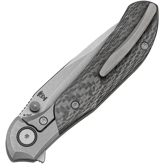 Bestech Knives Constellation Framelock BT2501D MCut Tanto Blade Titanium Handle With Carbon Fiber Inlay For EDC by Bestech Knives