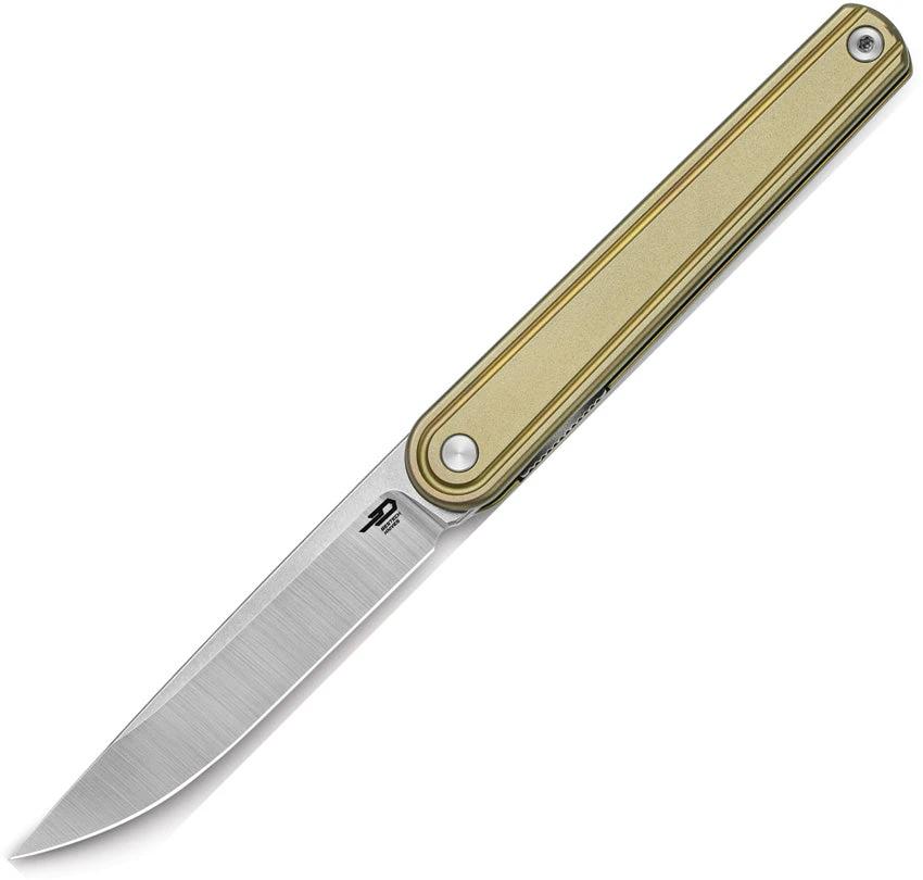 Bestech Knives Ink Linerlock Ti Bronze BT2502B by Bestech Knives