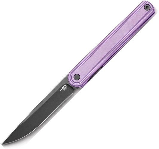 Bestech Knives Ink Linerlock Ti Purple BT2502C by Bestech Knives