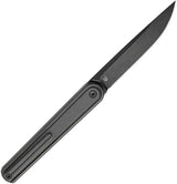 Bestech Knives Ink Linerlock Titanium EDC Knife With MagnaCut Blade Black PVD Finish Extended Tang by Bestech Knives