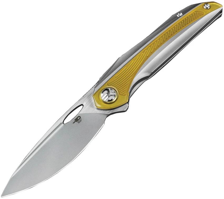 Bestech Knives Senu Premium Framelock Titanium Ultem Handle BT2601A EDC Knife For Collectors by Bestech Knives