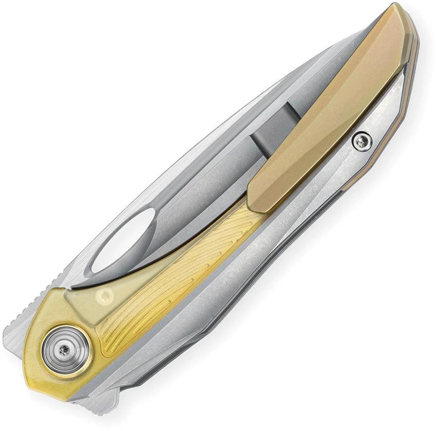 Bestech Knives Senu Premium Framelock Titanium Ultem Handle BT2601A EDC Knife For Collectors by Bestech Knives
