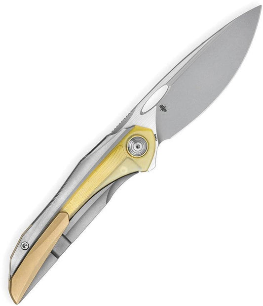Bestech Knives Senu Premium Framelock Titanium Ultem Handle BT2601A EDC Knife For Collectors by Bestech Knives