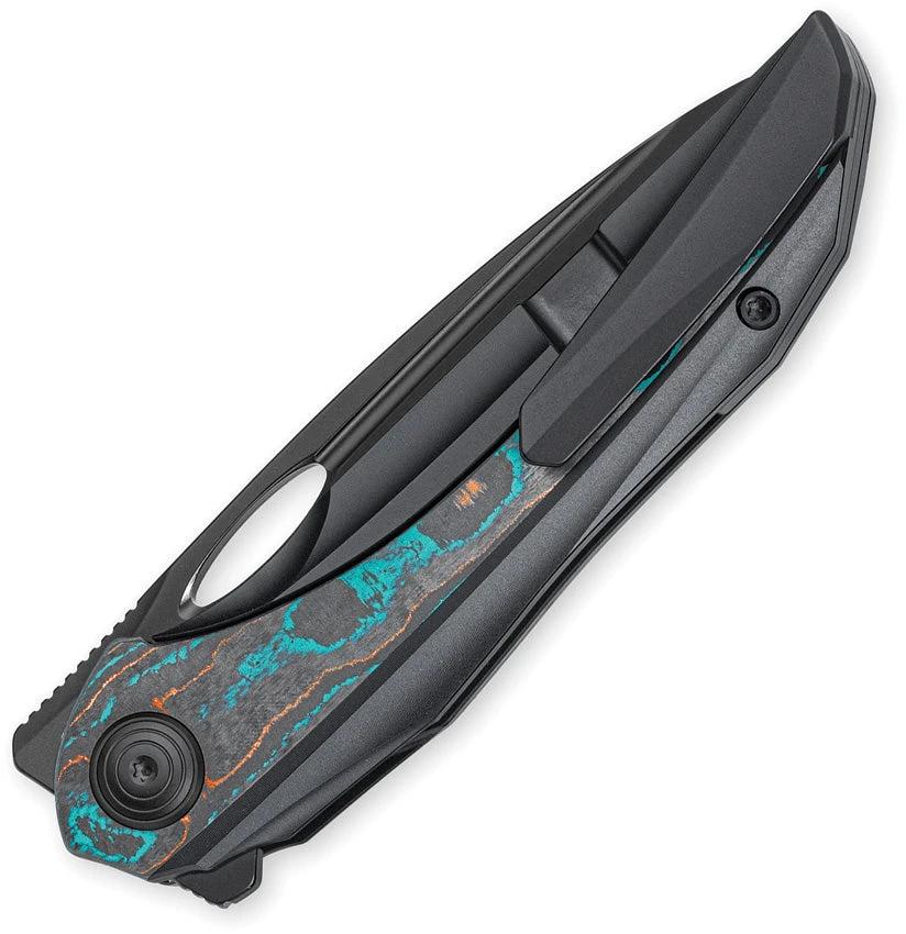 Bestech SENU Framelock Knife With Titanium Frame And Camo Carbon Fiber Handle For EDC Enthusiasts by Bestech Knives