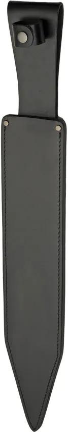 BTX Zama Gladius Sword BTX-2801 18 Inch Satin Blade 1060HC Steel With Black TPR Handle For Collectors by BTX