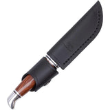 Buck Woodsman Heritage Series 14187 Fixed Blade Knife For Outdoor Enthusiasts 4in Satin 420HC DymaLux Handle by Buck