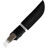 Buck Woodsman Pro Fixed Blade Knife S35VN Clip Point Green Canvas Micarta Handle Guard Leather Sheath Outdoorsmen by Buck