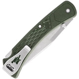 Buck 110 Slim Select Lockback Knife OD Green With Clip Point Blade EDC Ready For Outdoors Enthusiasts And Everyday Carry by Buck