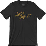 Buck Vintage Script T-Shirt L 13360 by Buck