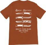 Buck Quality Blades T-Shirt XL 13379 by Buck