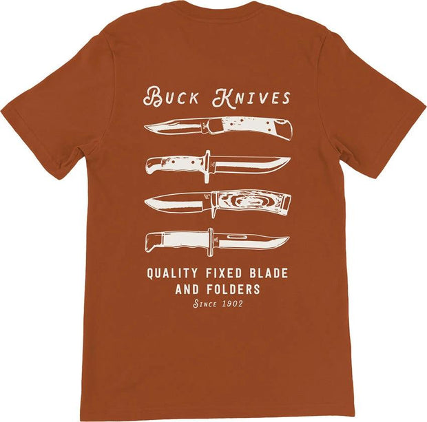 Buck Quality Blades T-Shirt XL 13379 by Buck