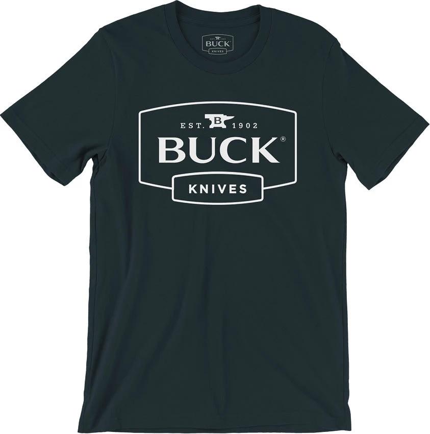 Buck Logo T-Shirt L 13402 by Buck