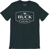 Buck Logo T-Shirt L 13402 by Buck