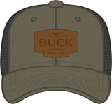 Buck Mesh Snapback Hat OD 14244 by Buck