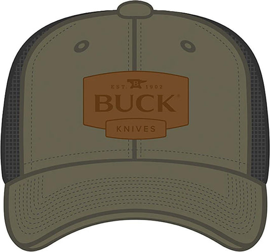 Buck Mesh Snapback Hat OD 14244 by Buck