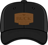 Buck Mesh Snapback Hat Blk 14245 by Buck