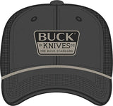 Buck Embroidered Patch Charcoal 14249 by Buck
