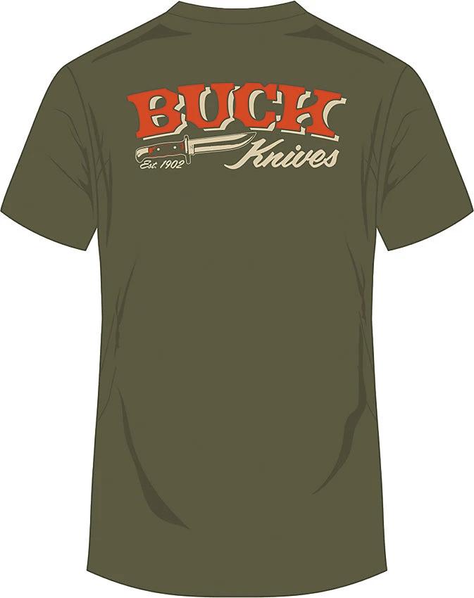 Buck Western T-Shirt 2XL 14273 by Buck