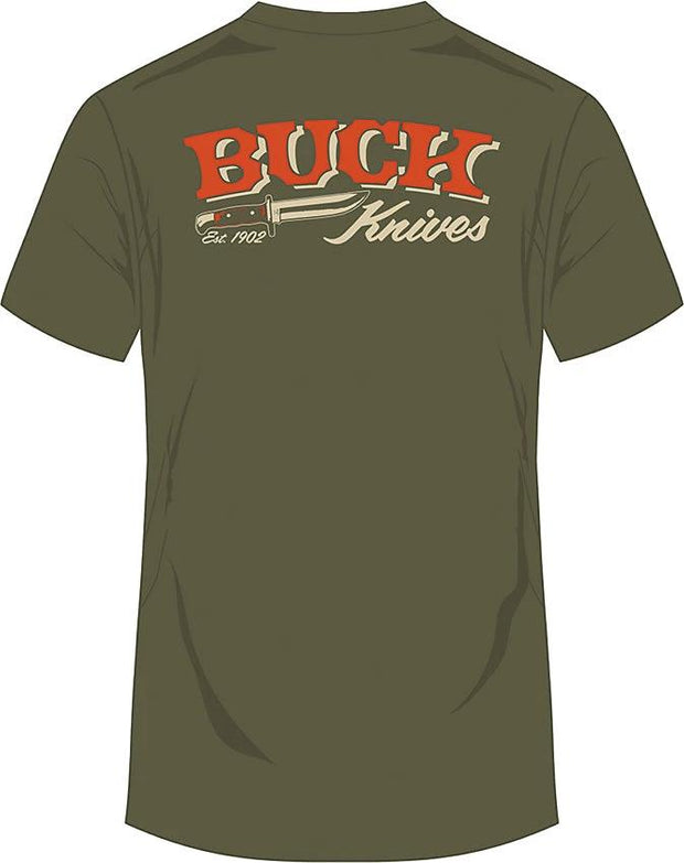 Buck Western T-Shirt 2XL 14273 by Buck