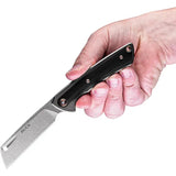 Buck Hiline Framelock 13243 Knife With D2 Tool Steel Cleaver Blade Aluminum With G10 Inlay EDC Ready by Buck