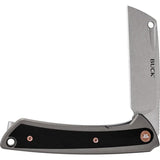 Buck Hiline Framelock 13243 Knife With D2 Tool Steel Cleaver Blade Aluminum With G10 Inlay EDC Ready by Buck
