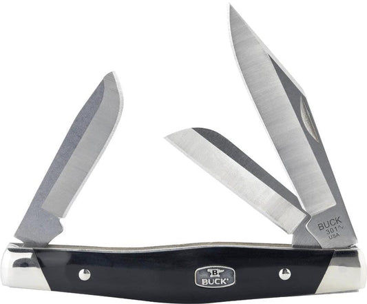 Buck Stockman Black Nickel Silver 14104 by Buck