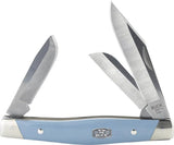 Buck Stockman Blue Nickel Silver 14108 by Buck
