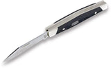 Buck Stockman Ebony 14448 Pocket Knife With Ebony Wood Handle Satin 420HC Three Blades Clip Spey Sheepsfoot Collectors by Buck