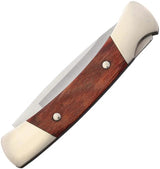 Buck Prince Lockback 9201 Knife For Outdoor EDC Enthusiasts With 3.38 Inch Closed 420HC Stainless Blade Rosewood Handle by Buck