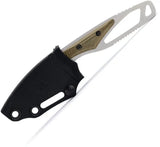 Buck Paklite 2.0 Hide Pro Knife S35VN Green Canvas Micarta Handle Durable Outdoor EDC by Buck