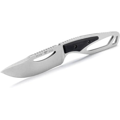 Buck PakLite 2.0 Field Knife 13501 For Outdoorsmen With 4In Stonewash 420HC Blade Rugged Full Tang by Buck