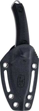 Buck Alpha Scout Elite Knife MagnaCut Drop Point Fixed Blade Black G10 Handle Outdoor EDC by Buck