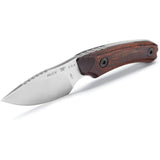 Buck Alpha Scout Walnut Fixed Blade Knife S35VN 2.88in Satin Blade Rugged Outdoor Companion by Buck