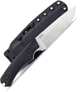 Buck Alpha Guide Elite Black Knife With MagnaCut Drop Point 9in G10 Handle Full Tang Kydex Sheath For Outdoorsmen by Buck