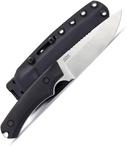 Buck Alpha Guide Elite Black Knife With MagnaCut Drop Point 9in G10 Handle Full Tang Kydex Sheath For Outdoorsmen by Buck