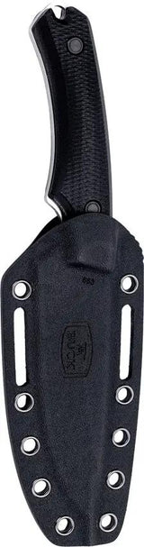 Buck Alpha Guide Elite Black Knife With MagnaCut Drop Point 9in G10 Handle Full Tang Kydex Sheath For Outdoorsmen by Buck