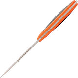 Buck Alpha Guide Select Orange Fixed Blade Knife For Outdoor Enthusiasts 420HC Drop Point by Buck