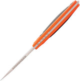 Buck Alpha Hunter Select Orange Handle Knife For Outdoor Hunters Full Tang 420HC 8.38in by Buck