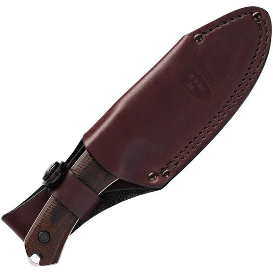 Buck Alpha Hunter Walnut Knife 8.13in S35VN Drop Point Full Tang For Hunters And Outdoorsmen Premium Build by Buck