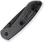 Buck Mini Sovereign Button Lock Folding Knife With Carbon Fiber Handle And Stainless Blade For EDC Enthusiasts by Buck