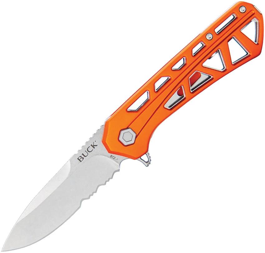 Buck Trace Linerlock Orange 13756 by Buck