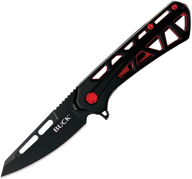Buck Mini Trace Ops Linerlock Red 13758 by Buck
