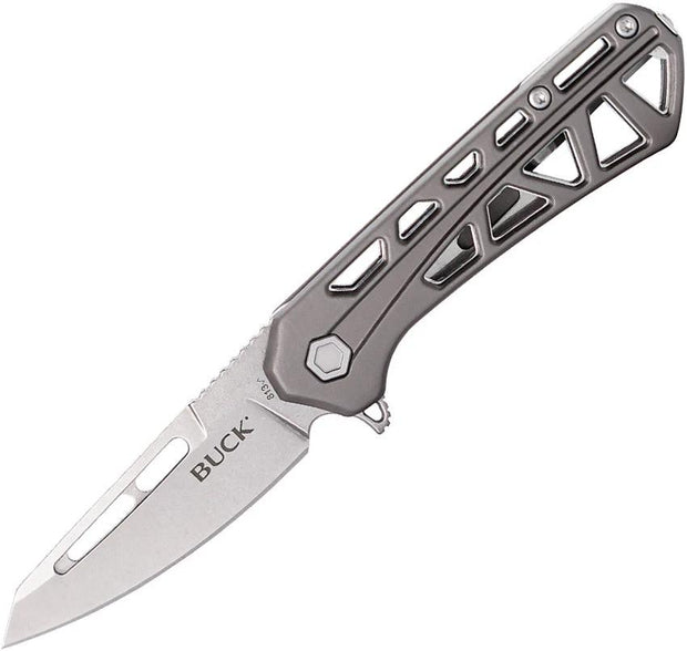 Buck Mini Trace Ops Linerlock Gray 13760 by Buck