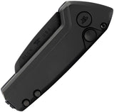 Buck Auto Mini Deploy Blackout Knife 154CM Sheepsfoot Auto Open Black Cerakote EDC Tactical by Buck