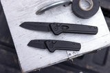 Buck Auto Mini Deploy Blackout Knife 154CM Sheepsfoot Auto Open Black Cerakote EDC Tactical by Buck