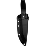 Buck Small Selkirk Fixed Blade Knife 4 Inch Satin 420HC Full Tang Rugged Micarta Handle With Nylon Sheath For Outdoors by Buck