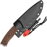 Buck Selkirk Survival Knife 10180 Full Tang 420HC Blade With Micarta Handles For Outdoor Survivalists by Buck